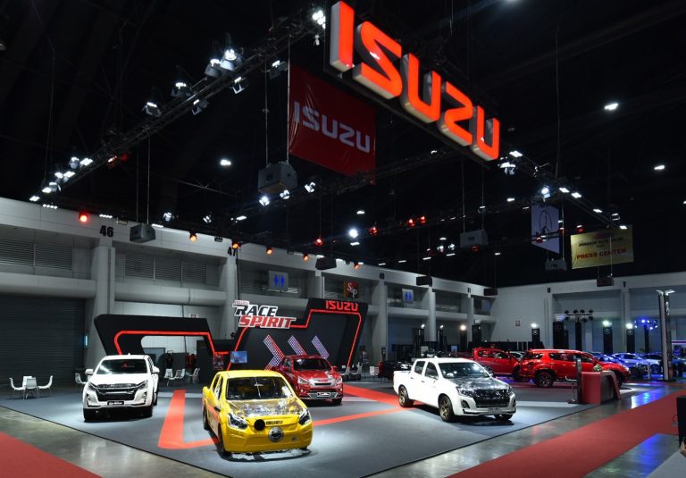อีซูซุ นำยนตกรรมพันธุ์สปอร์ตโชว์ในงาน “ออโต ซาลอน 2019”