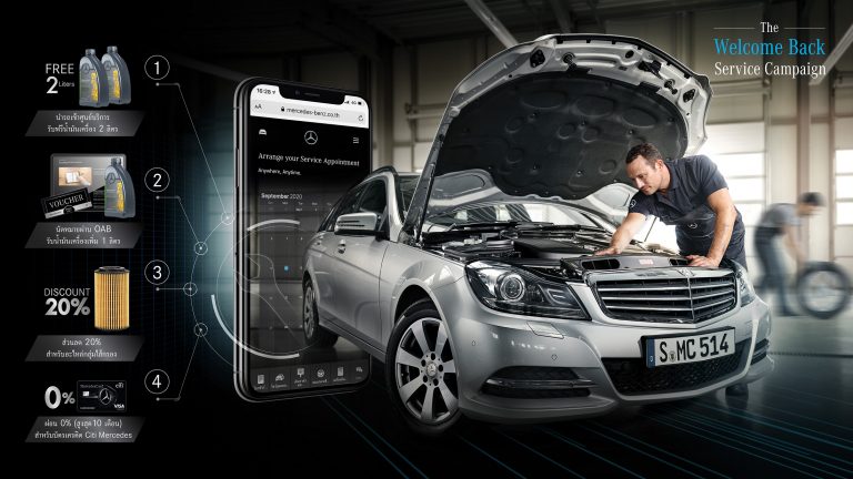 ข่าวรถวันนี้ : เมอร์เซเดส-เบนซ์ ส่ง “Welcome Back Service Campaign”