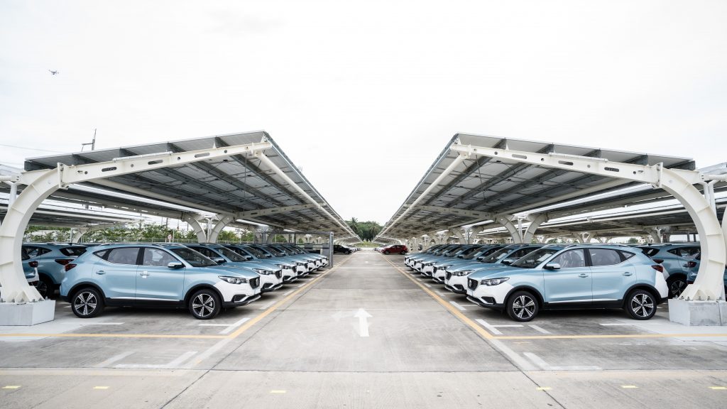 ข่าวรถวันนี้ : เอ็มจี ผนึก WHAUP เปิด “Solar Carpark” ขนาดใหญ่ที่สุดในประเทศไทย ณ โรงงานผลิตรถยนต์ เอ็มจี