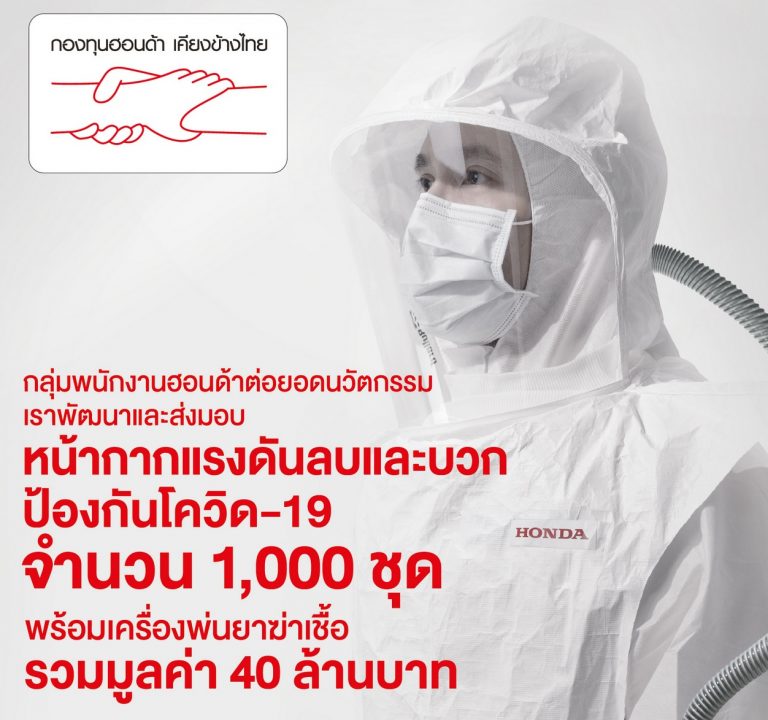 ข่าวรถวันนี้ : กองทุนฮอนด้าเคียงข้างไทย ร่วมต้านภัยโควิด-19 ระลอกใหม่