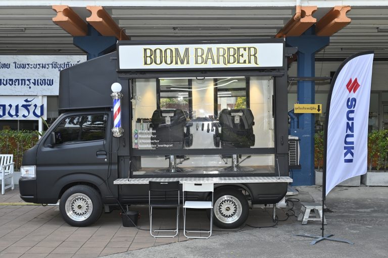 ข่าวรถวันนี้ : ซูซูกิ แปลง CARRY เป็นรถตัดผม ให้บริการกับผู้ด้อยโอกาส