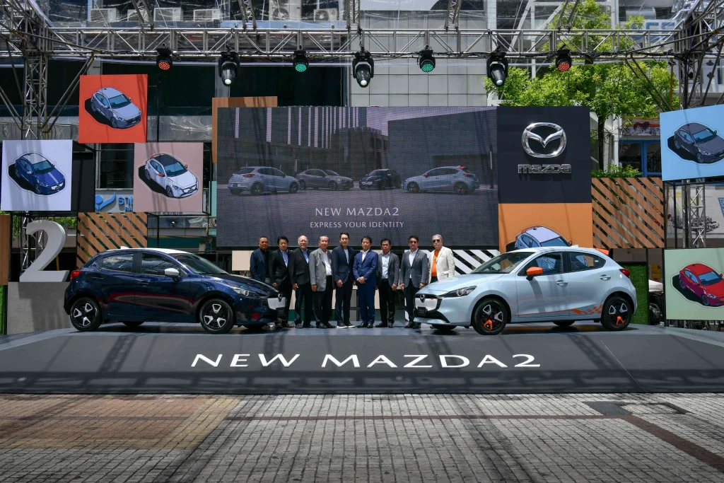 ข่าวรถวันนี้ : มาสด้า เปิดตัว NEW MAZDA2 แรงสนั่นลั่นสยามสแควร์