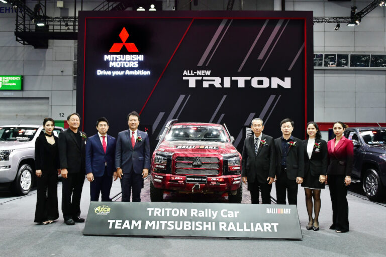 ข่าวรถวันนี้ : มิตซูบิชิ ฉลองชัย ออล-นิว ไทรทัน แรลลี่คาร์ ที่งาน Big Motor Sale 2023