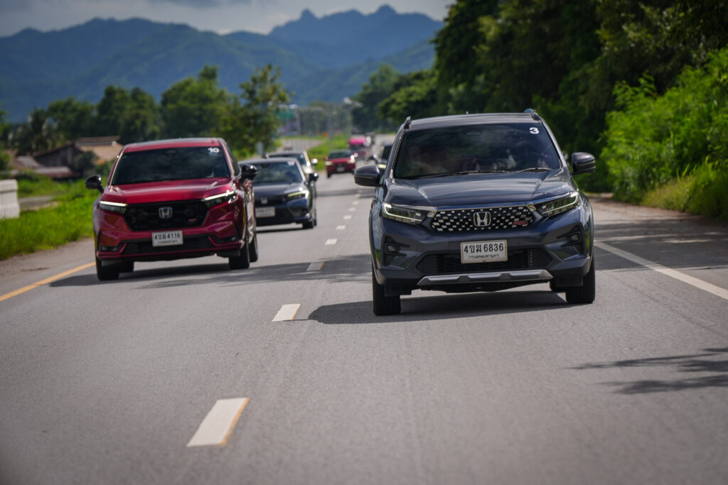 ฮอนด้า เชิญสื่อมวลชนร่วมคาราวานทดสอบสมรรถนะเอสยูวี  4 รุ่น ซีอาร์-วี ใหม่ เอชอาร์-วี อี:เอชอีวี บีอาร์-วี และ ดับเบิลยูอาร์-วี ใหม่ สู่ทุกจุดหมายของทุกจังหวะชีวิต “Honda SUV V Drive All Lives”