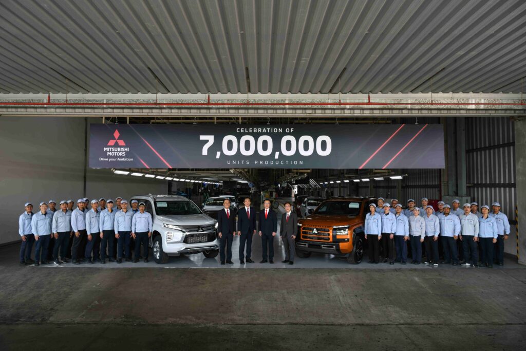 ข่าวรถวันนี้ : มิตซูบิชิ มอเตอร์ส ประเทศไทย เฉลิมฉลองการผลิตรถยนต์ครบ 7 ล้านคัน ตอกย้ำความเป็นผู้นำด้านนวัตกรรมยานยนต์