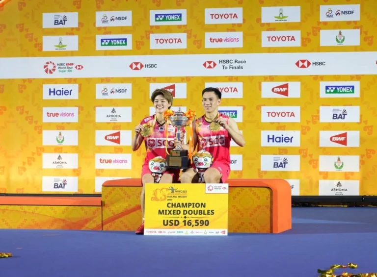 ข่าวรถวันนี้ : โตโยต้า ร่วมแสดงความยินดีกับนักกีฬาไทยคว้าแชมป์ ถ้วยพระราชทาน “ปริ้นเซส สิริวัณณวรี ไทยแลนด์ มาสเตอร์ส 2024