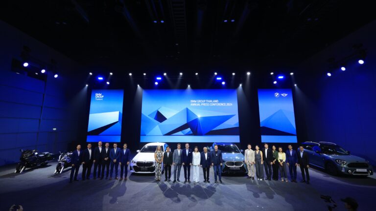 บีเอ็มดับเบิลยู กรุ๊ป เปิดตัวยนตรกรรม10 รุ่นรับปี 2567