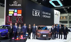 ข่าวรถวันนี้ : Lexus LBX ยนตรกรรมหรู อวดโฉมในงานมอเตอร์โชว์