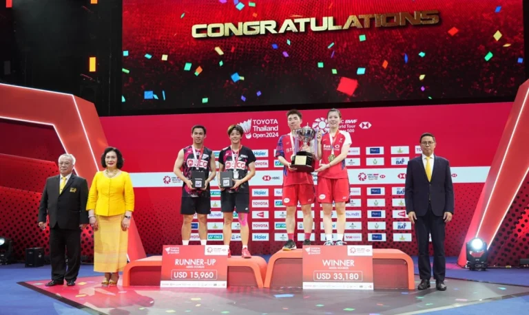 ข่าวรถวันนี้ :โตโยต้า แสดงความยินดีกับแชมป์ “TOYOTA Thailand Open 2024”