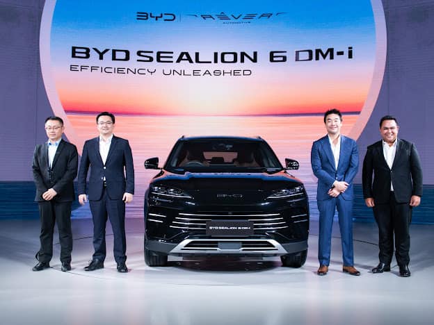 ข่าวรถวันนี้ : BYD SEALION 6 DM-i Super Hybrid เปิดราคา 939,900 บาท ถล่มตลาดไฮบริดไทยต่อ