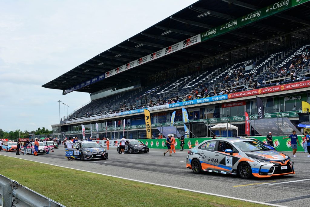 ข่าวรถวันนี้ : มันส์ต่อเนื่อง! เสียงเชียร์กระหึ่ม ใน Toyota Gazoo Racing Thailand 2024 สนามที่ 3 จ.บุรีรัมย์