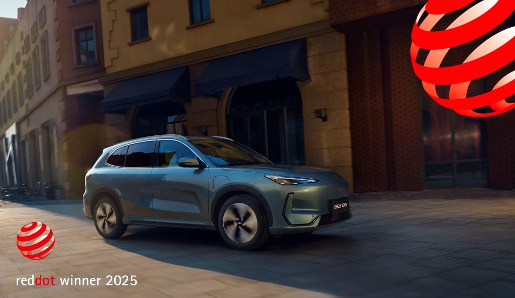 ข่าวรถวันนี้ : GEELY EX5 คว้ารางวัล Red Dot Design Award 2025