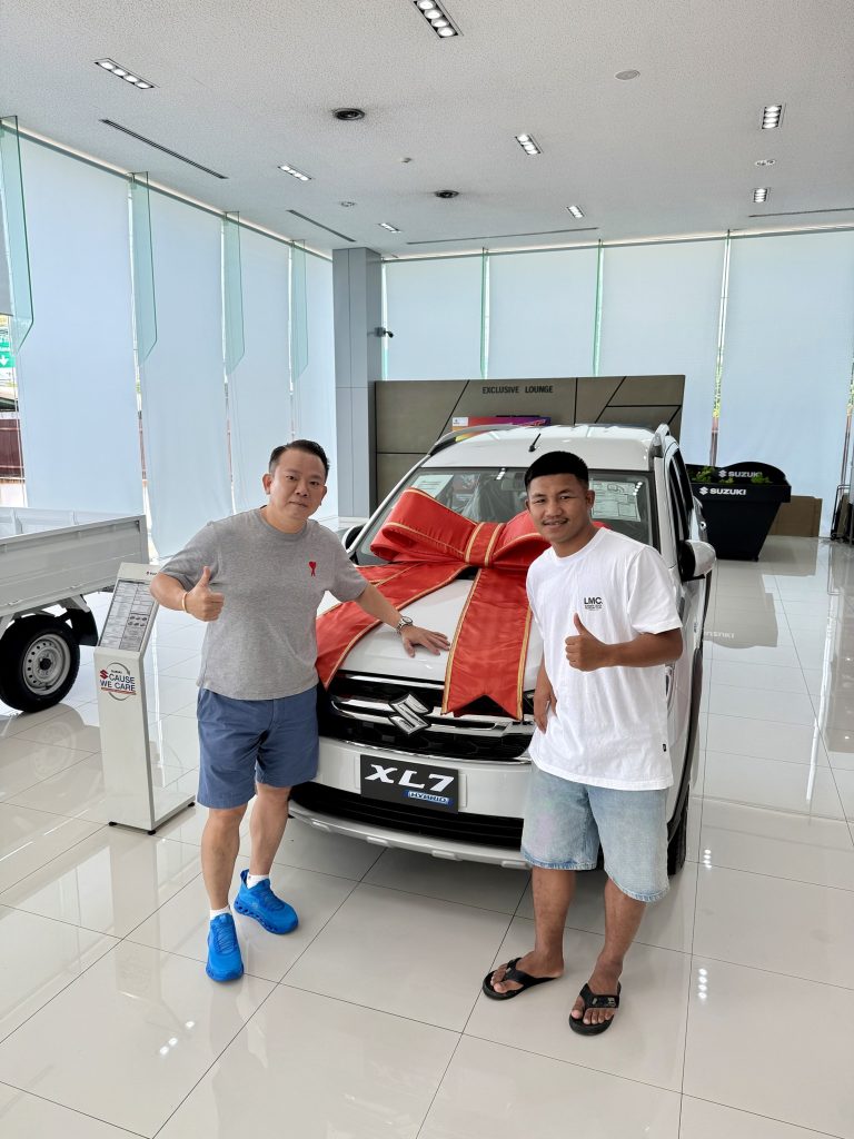 ข่าวรถวันนี้ : "รถถัง จิตรเมืองนนท์" เลือก SUZUKI XL7 ต้อนรับทายาทคนแรก!