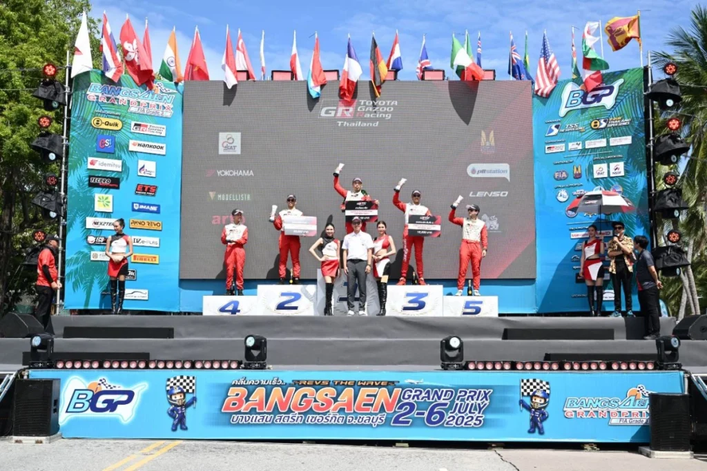 Toyota Gazoo Racing Thailand 2025 สนามแรกบางแสน สตรีท เซอร์กิต