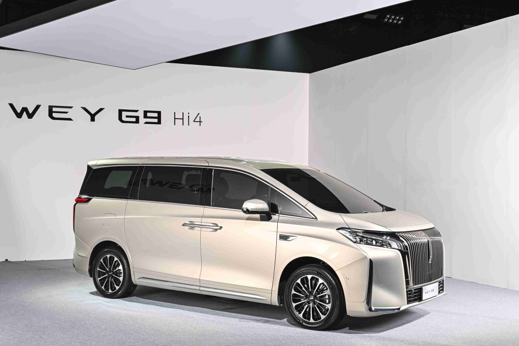 GWM “WEY G9” Luxury MPV เทคโนโลยี Hi4