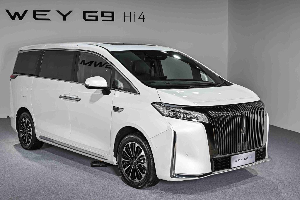 GWM “WEY G9” Luxury MPV เทคโนโลยี Hi4