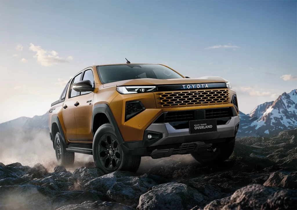 TOYOTA แนะนำ HILUX TRAVO และ TRAVO-e ปิคอัพเจเนอเรชั่นใหม่