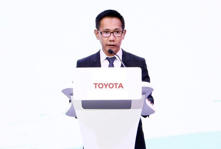 นายศุภกร รัตนวราหะ รองกรรมการผู้จัดการใหญ่ บริษัท โตโยต้า มอเตอร์ ประเทศไทย จำกัด